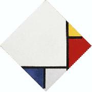 Theo van Doesburg Composition of proportions painting